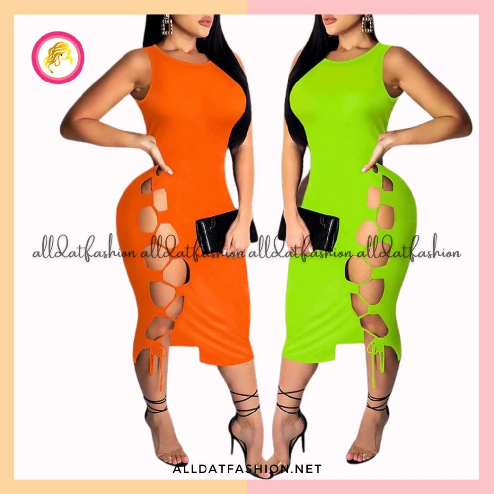 Amber Sexy Drawstring Mini Party Dress